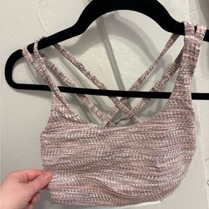 lululemon athletica Pink Strappy Tank Top